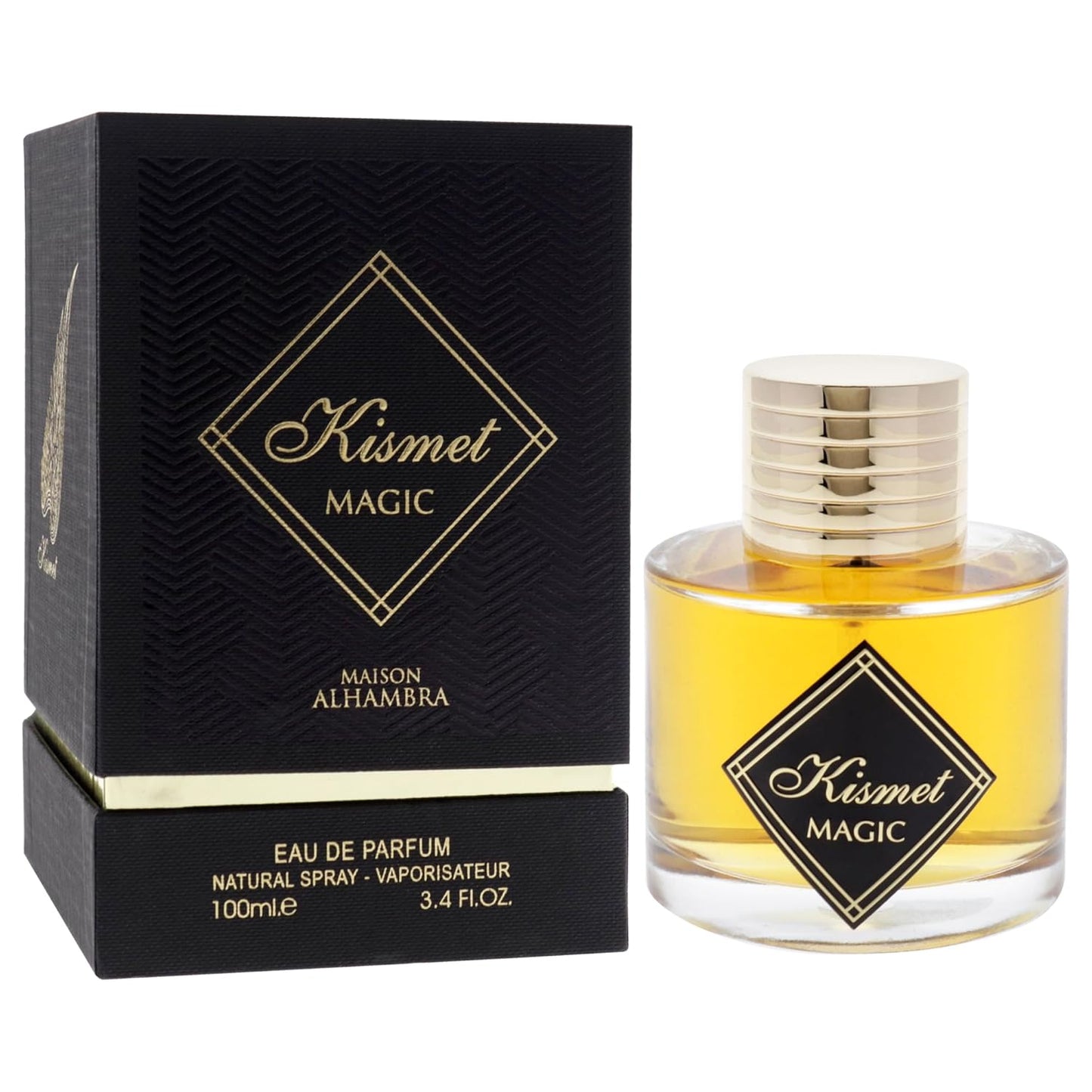 Lattafa Maison Alhambra Kismet Magic Eau de Parfum Spray for Men, 100 ml