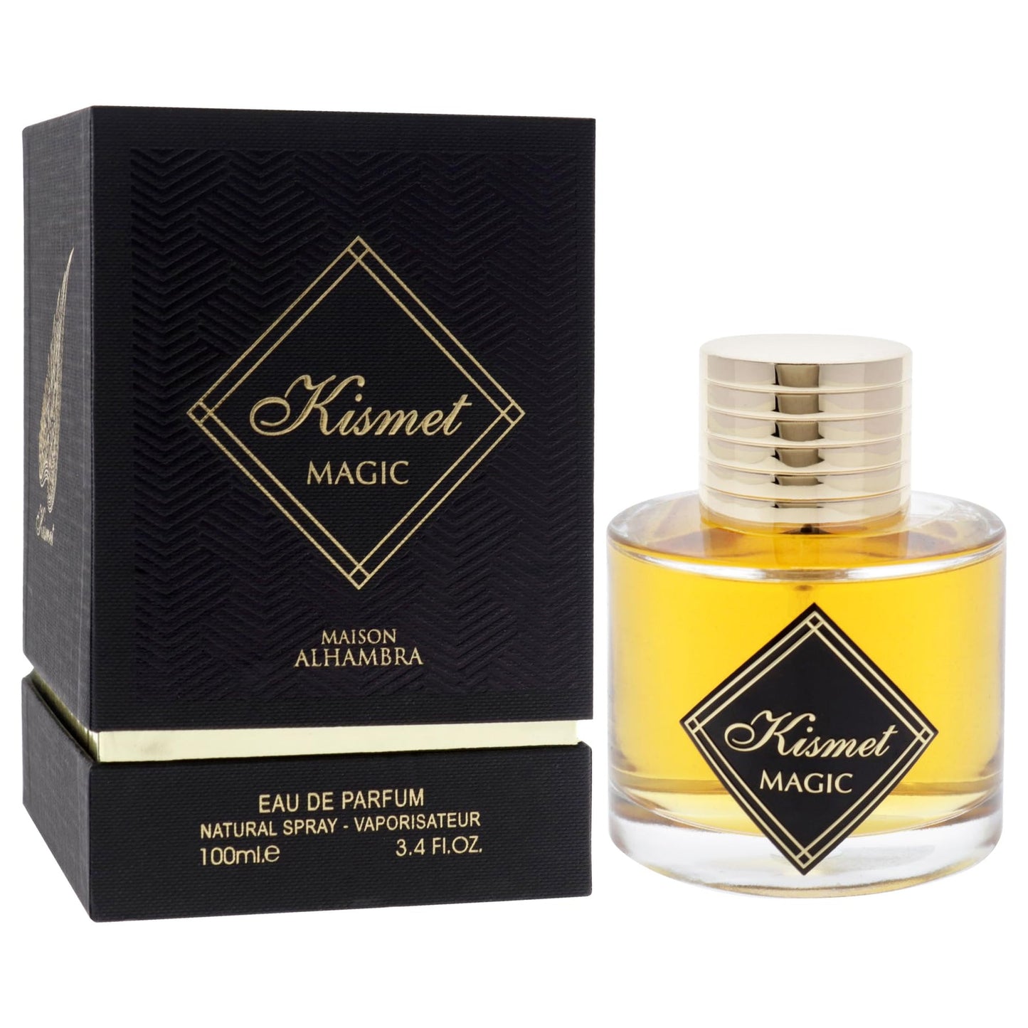 Lattafa Maison Alhambra Kismet Magic Eau de Parfum Spray for Men, 100 ml