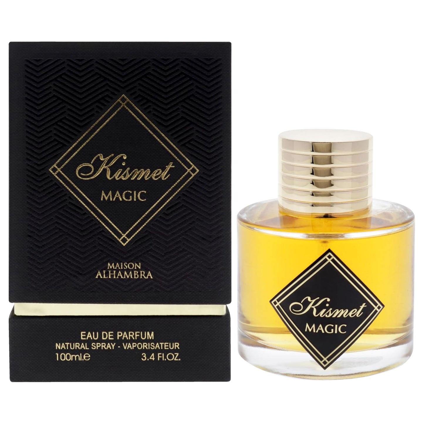 Lattafa Maison Alhambra Kismet Magic Eau de Parfum Spray for Men, 100 ml