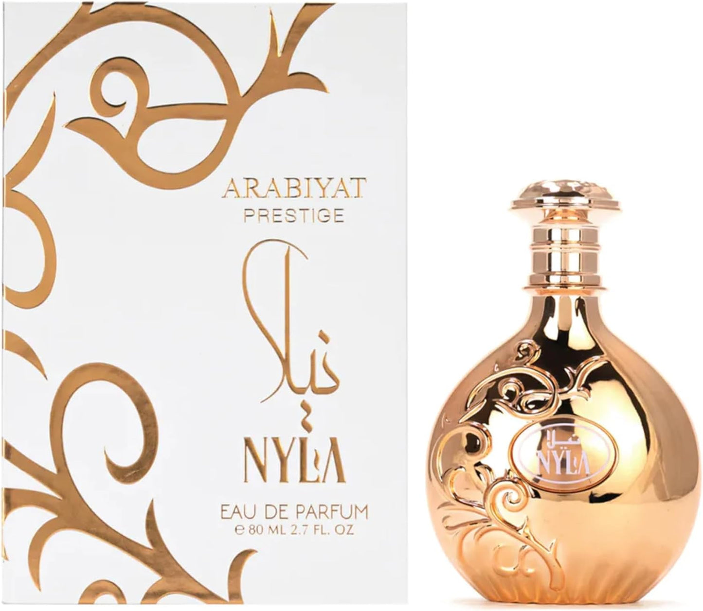 Arabiyat Prestige Nyla Eau De Parfum Unisex Perfume, 80 ml