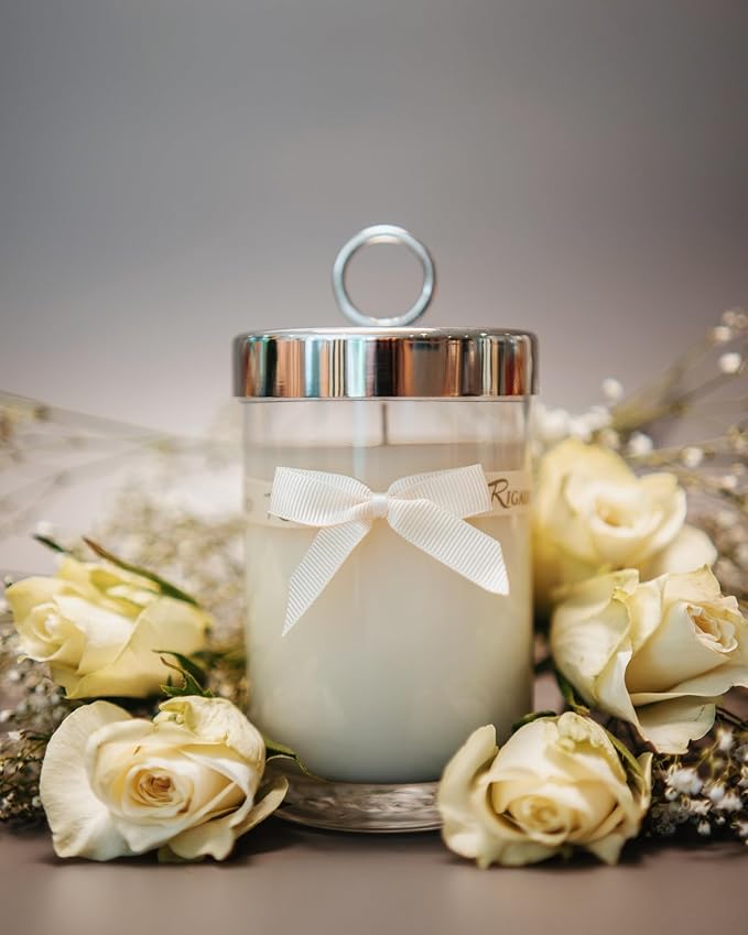 Rigaud Scented Candle, Handmade in France, Gardénia