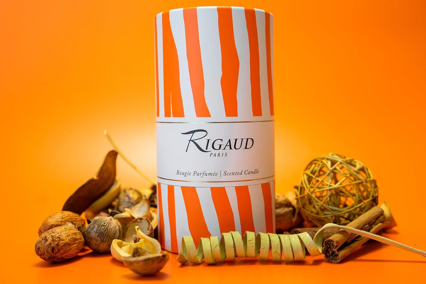 Rigaud Scented Candle, Handmade in France, Vésuve