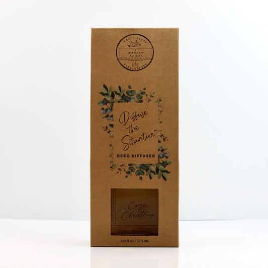A Mandatory Activity, Diffuse the Situation: Cozy Christmas Reed Diffuser