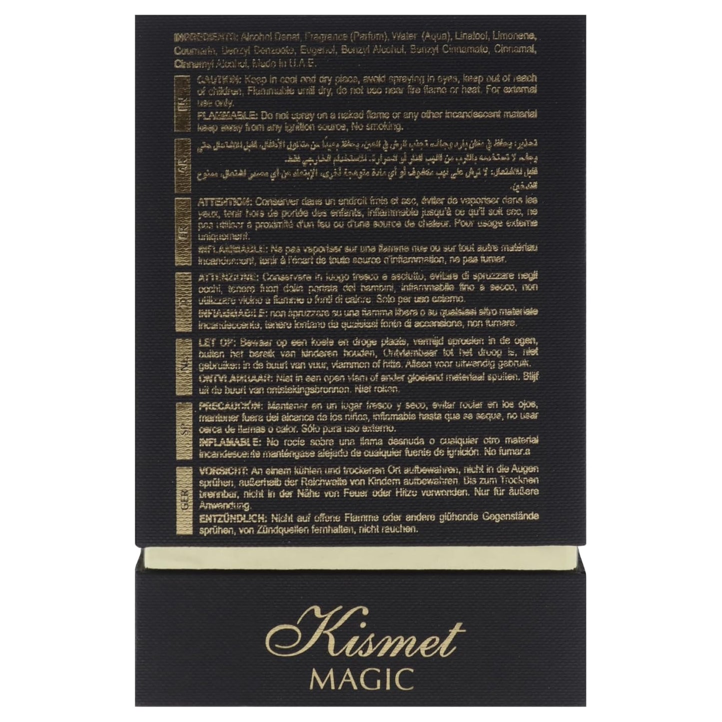 Lattafa Maison Alhambra Kismet Magic Eau de Parfum Spray for Men, 100 ml