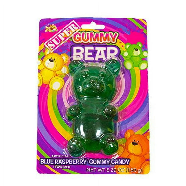 Albert's Super Bear Gummy Candy, 5.29 Ounce Blister Pack