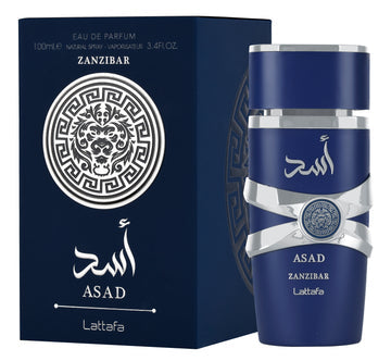 Lattafa Asad Zanzibar Eau de Parfum Spray for Men, 100 ml