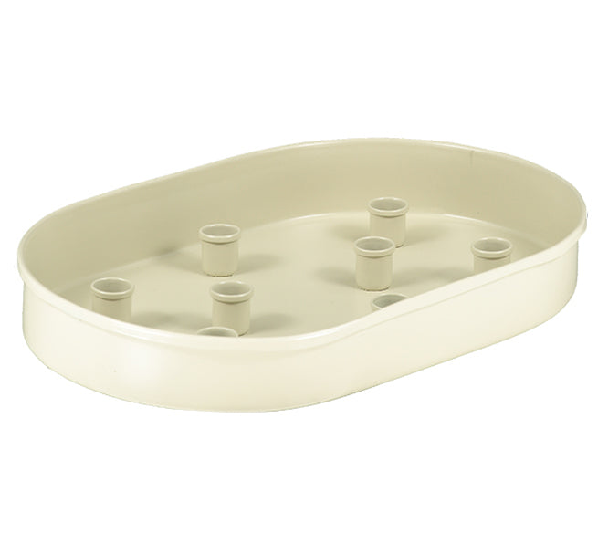 British Colour Standard Metal Candle Platter