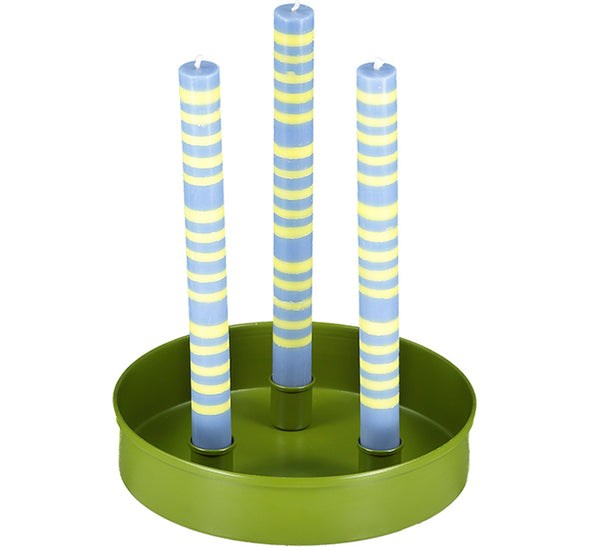 British Colour Standard Metal Candle Platter