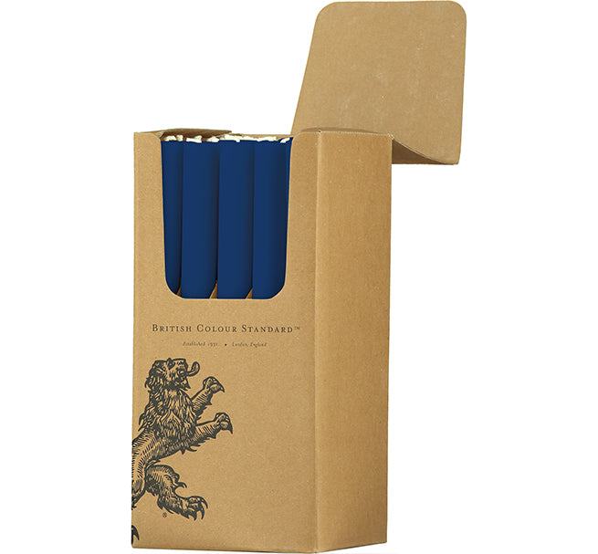 British Colour Standard Eco Dinner Candles, 25cm / 10'' H - 25 per pack