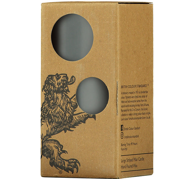 British Colour Standard Eco Pillar Candles