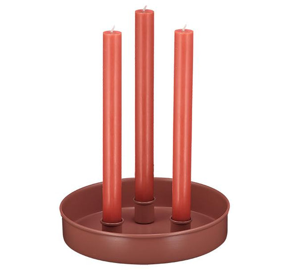 British Colour Standard Metal Candle Platter