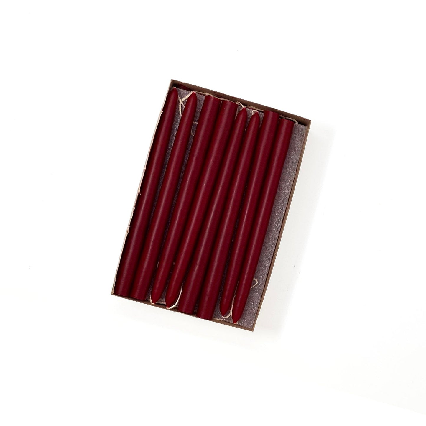 Mole Hollow Candles, 6" Tiny Unscented Taper Candle, Set of 24- Choose from 39 Colors!