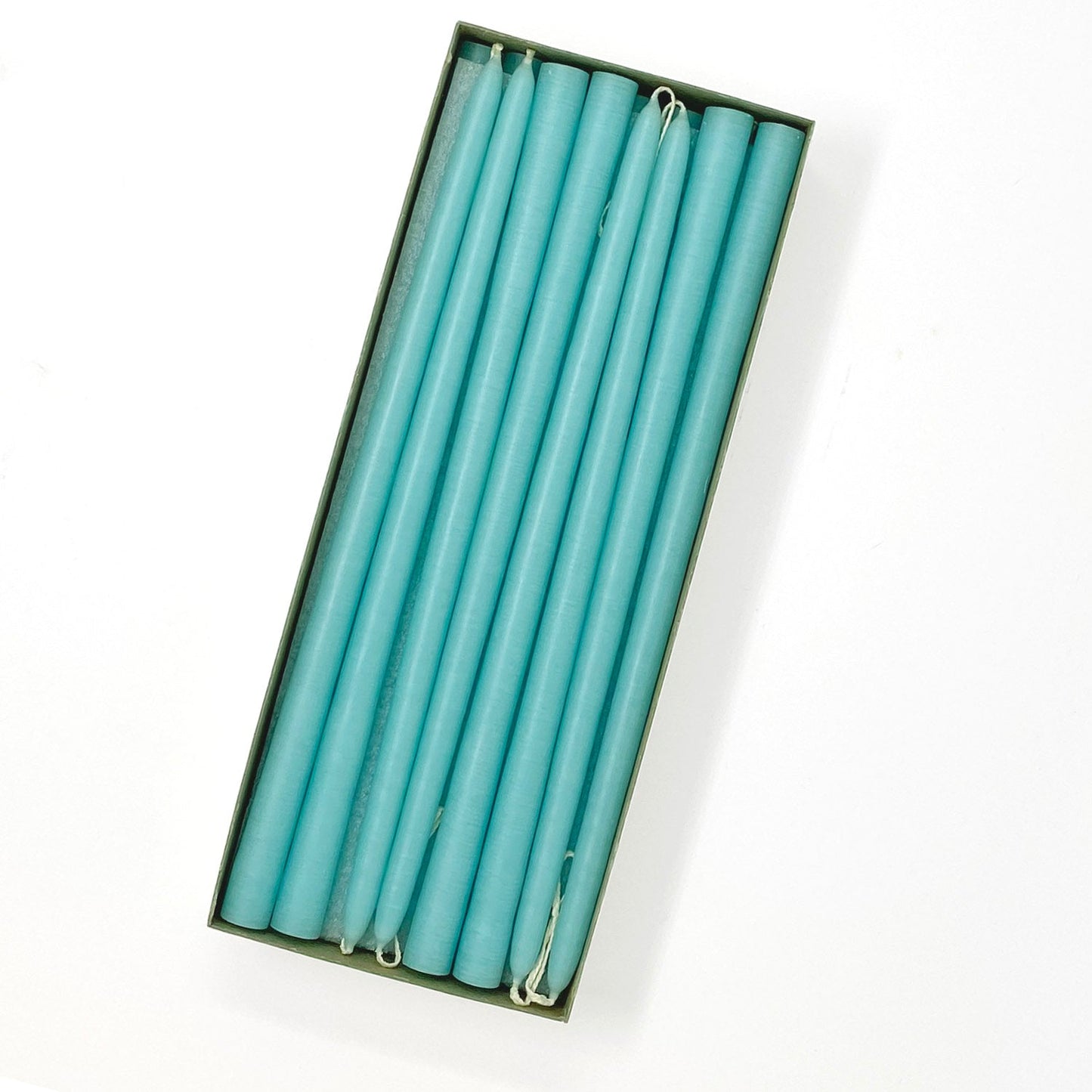 Mole Hollow Candles, 10" Tiny Unscented Taper Candle, Set of 24- Choose from 39 Colors!