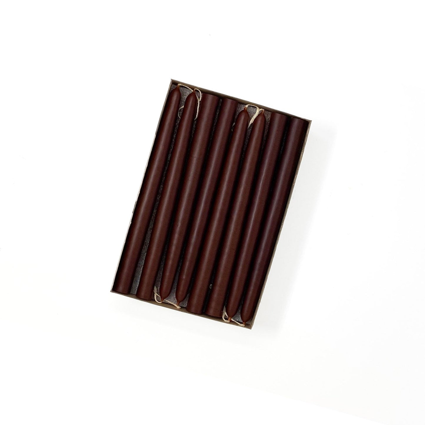 Mole Hollow Candles, 6" Tiny Unscented Taper Candle, Set of 24- Choose from 39 Colors!