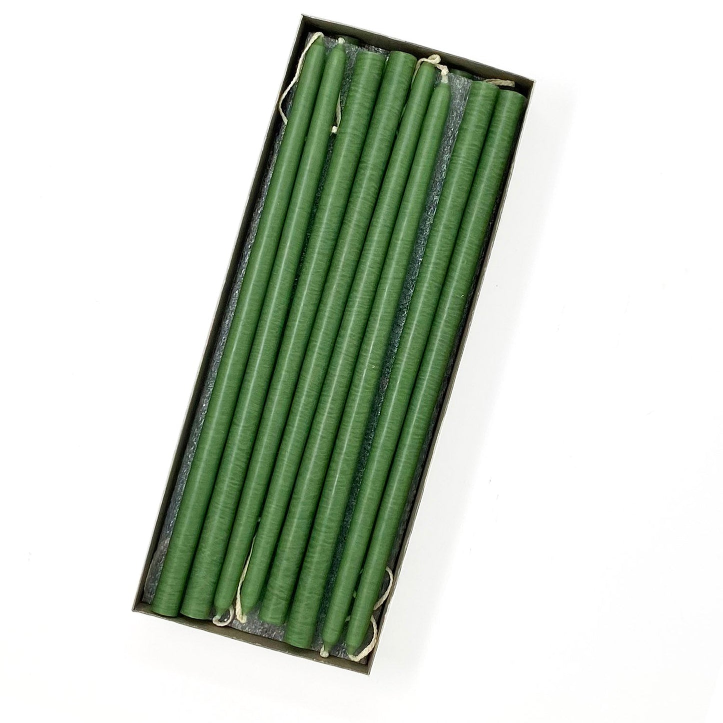 Mole Hollow Candles, 10" Tiny Unscented Taper Candle, Set of 24- Choose from 39 Colors!