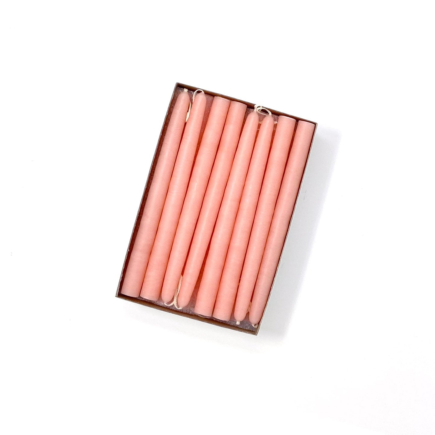 Mole Hollow Candles, 6" Tiny Unscented Taper Candle, Set of 24- Choose from 39 Colors!