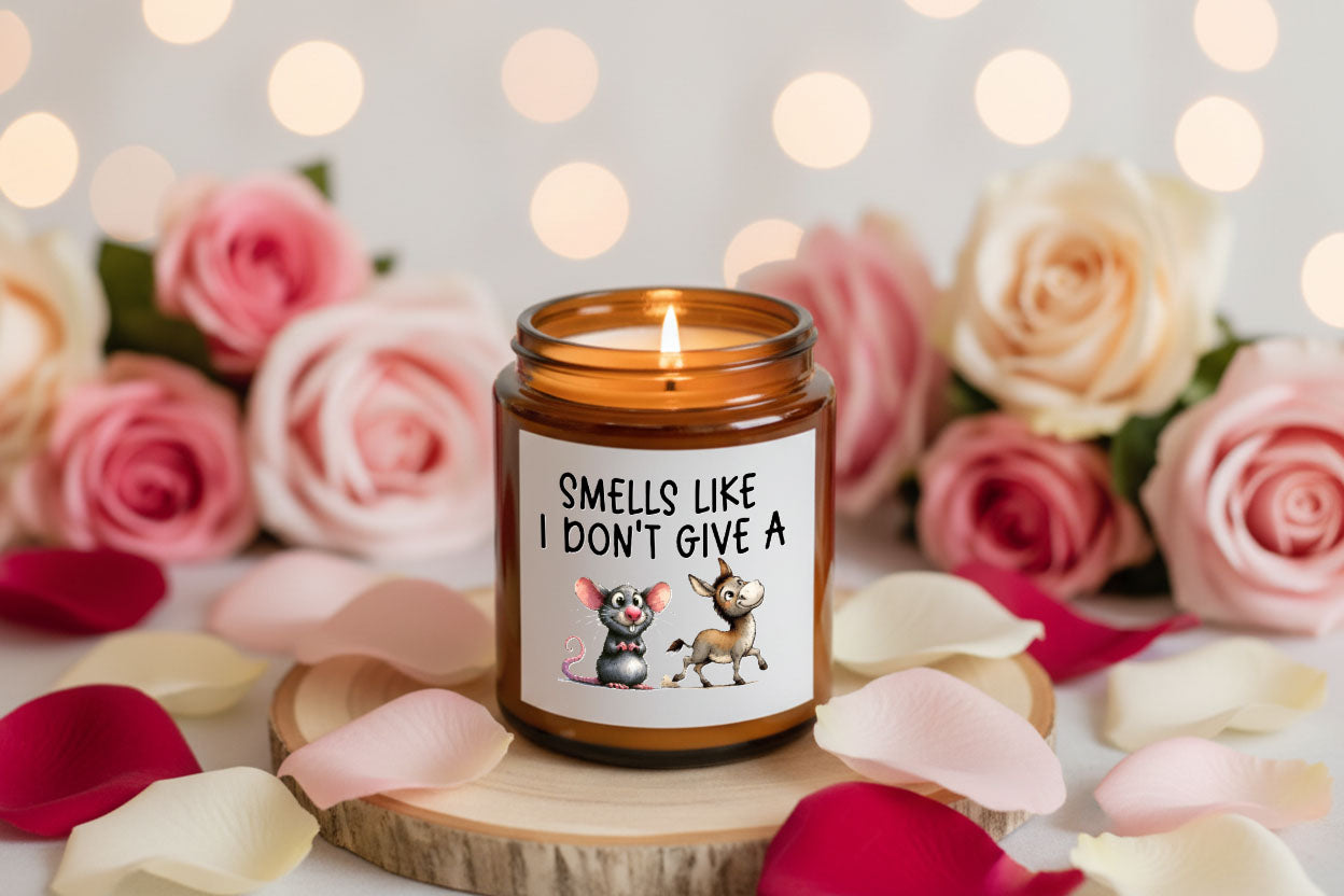 I don't give a cute rat and donkey - candle
