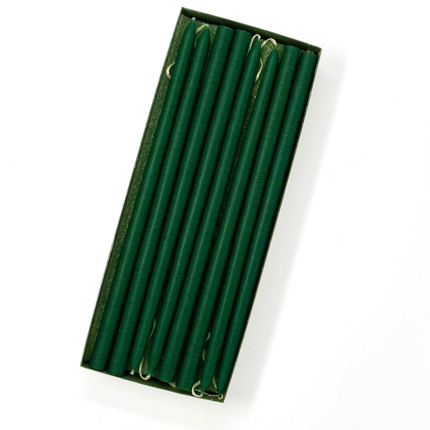Mole Hollow Candles, 10" Tiny Unscented Taper Candle, Set of 24- Choose from 39 Colors!