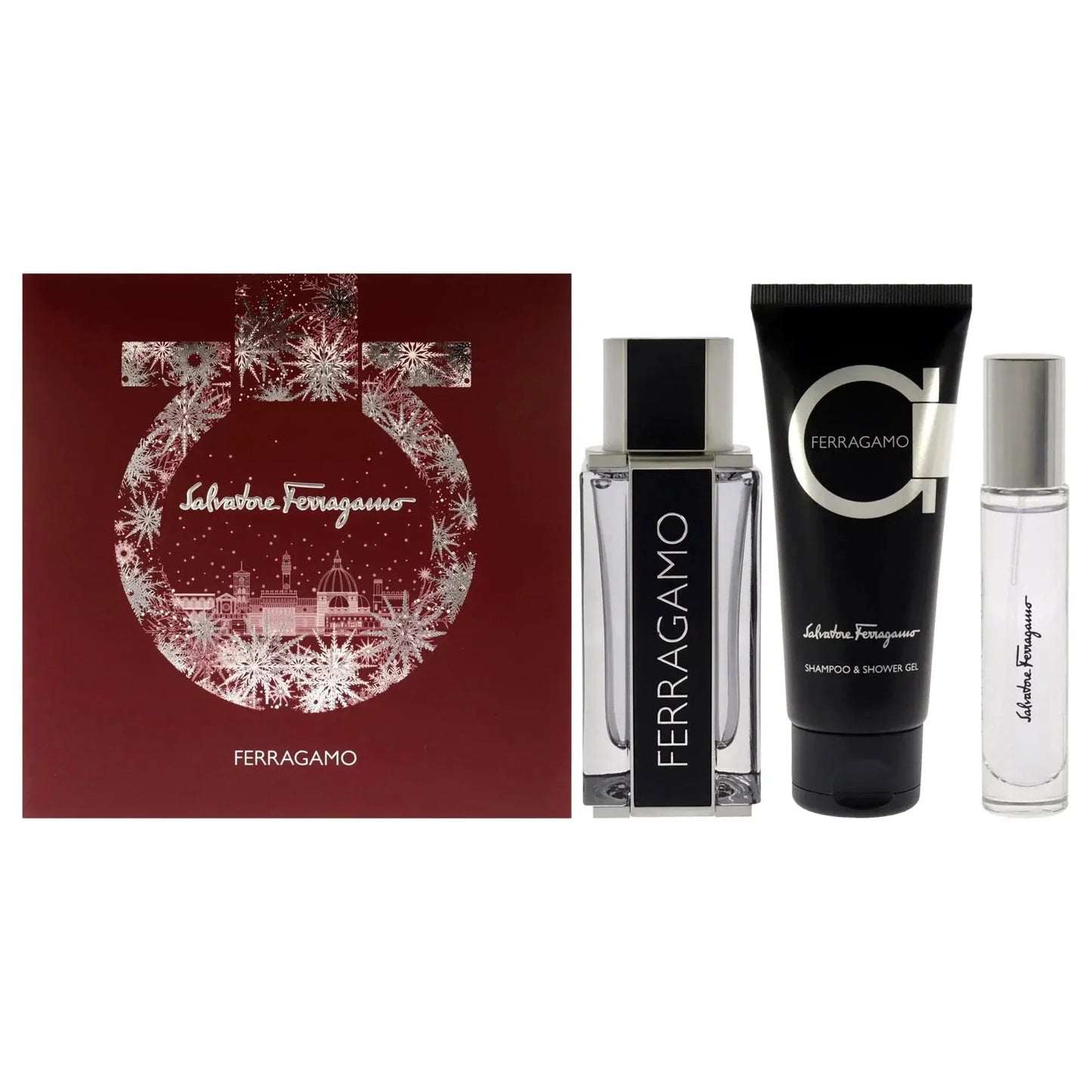 Ferragamo By Salvatore Ferragamo For Men (3pc Gift Set)