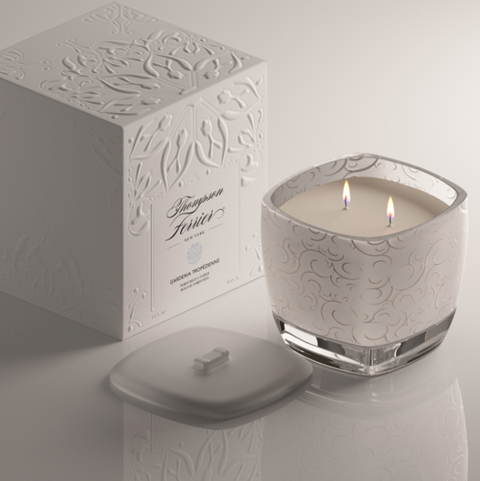 Gardenia Tropézienne Double Wick Candle 14 oz