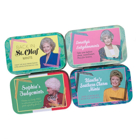Golden Girls Stay Golden Mints, 1.5 Ounce Tin - 18 Count Display Box