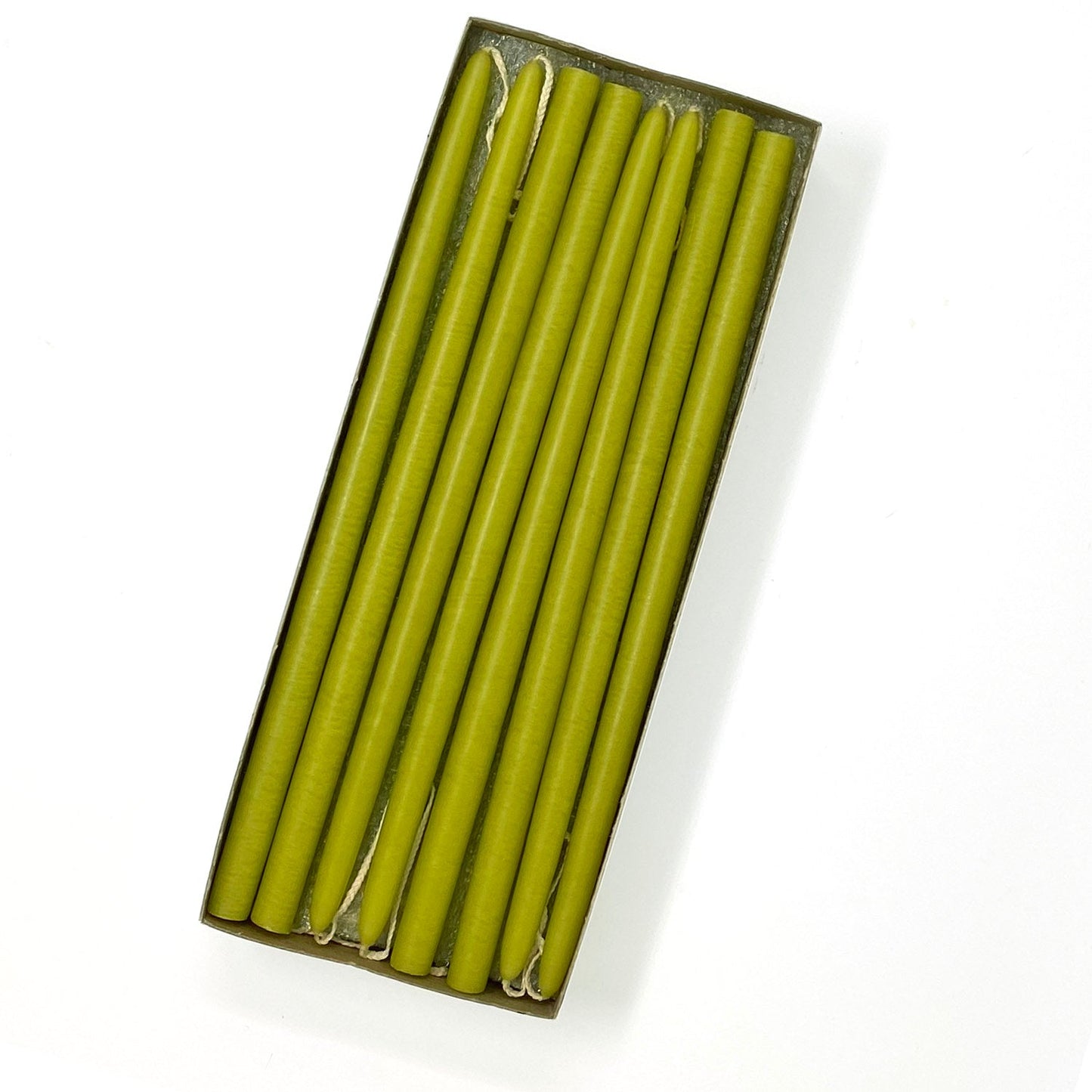 Mole Hollow Candles, 10" Tiny Unscented Taper Candle, Set of 24- Choose from 39 Colors!