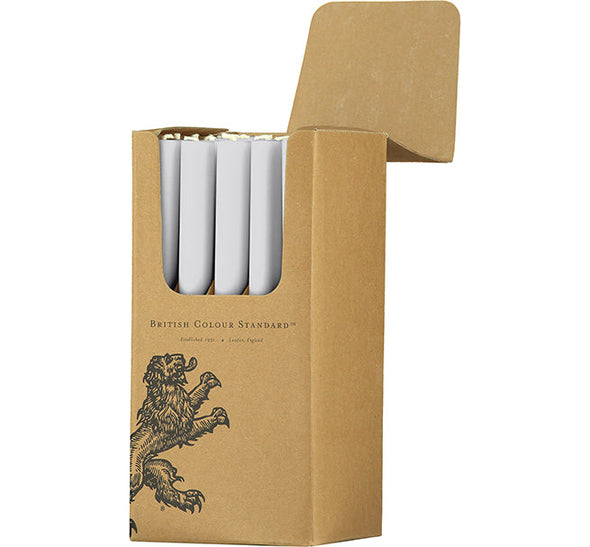 British Colour Standard Eco Dinner Candles, 25cm / 10'' H - 25 per pack