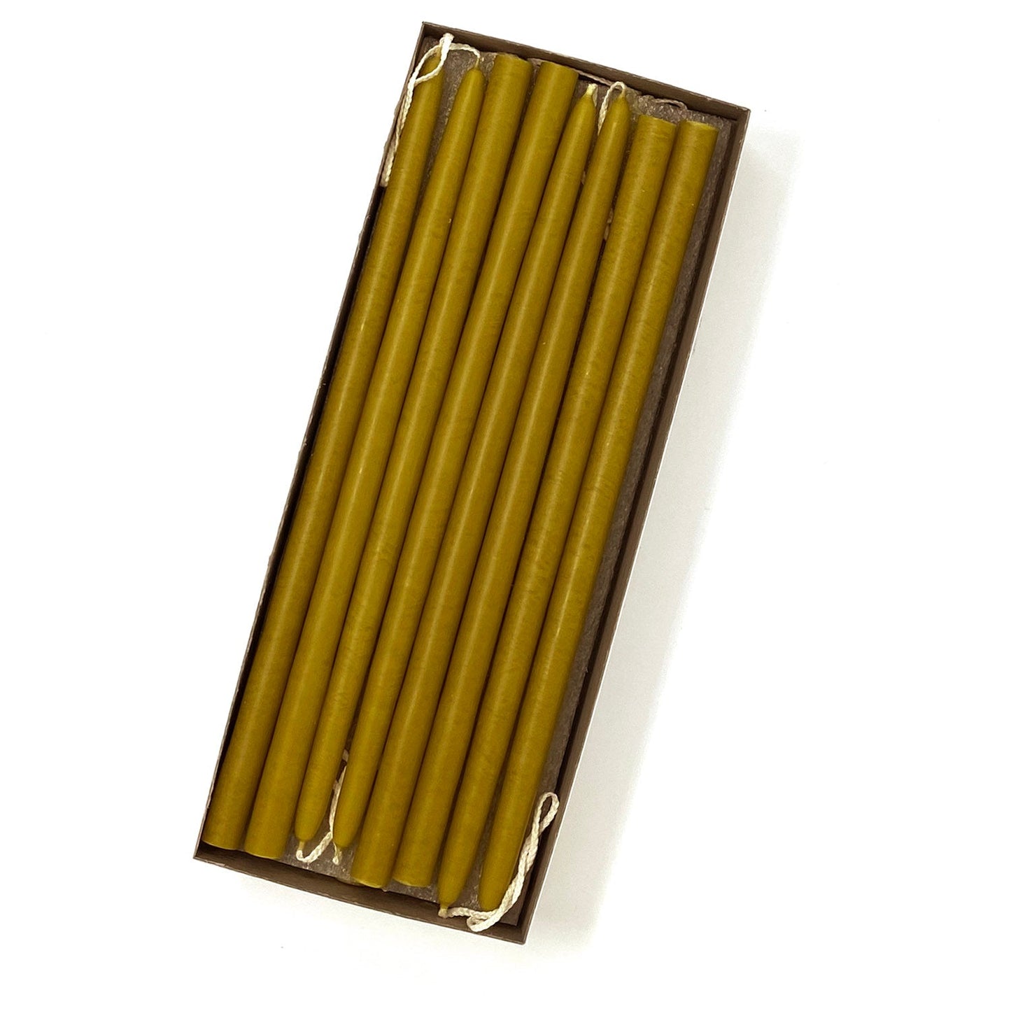 Mole Hollow Candles, 10" Tiny Unscented Taper Candle, Set of 24- Choose from 39 Colors!