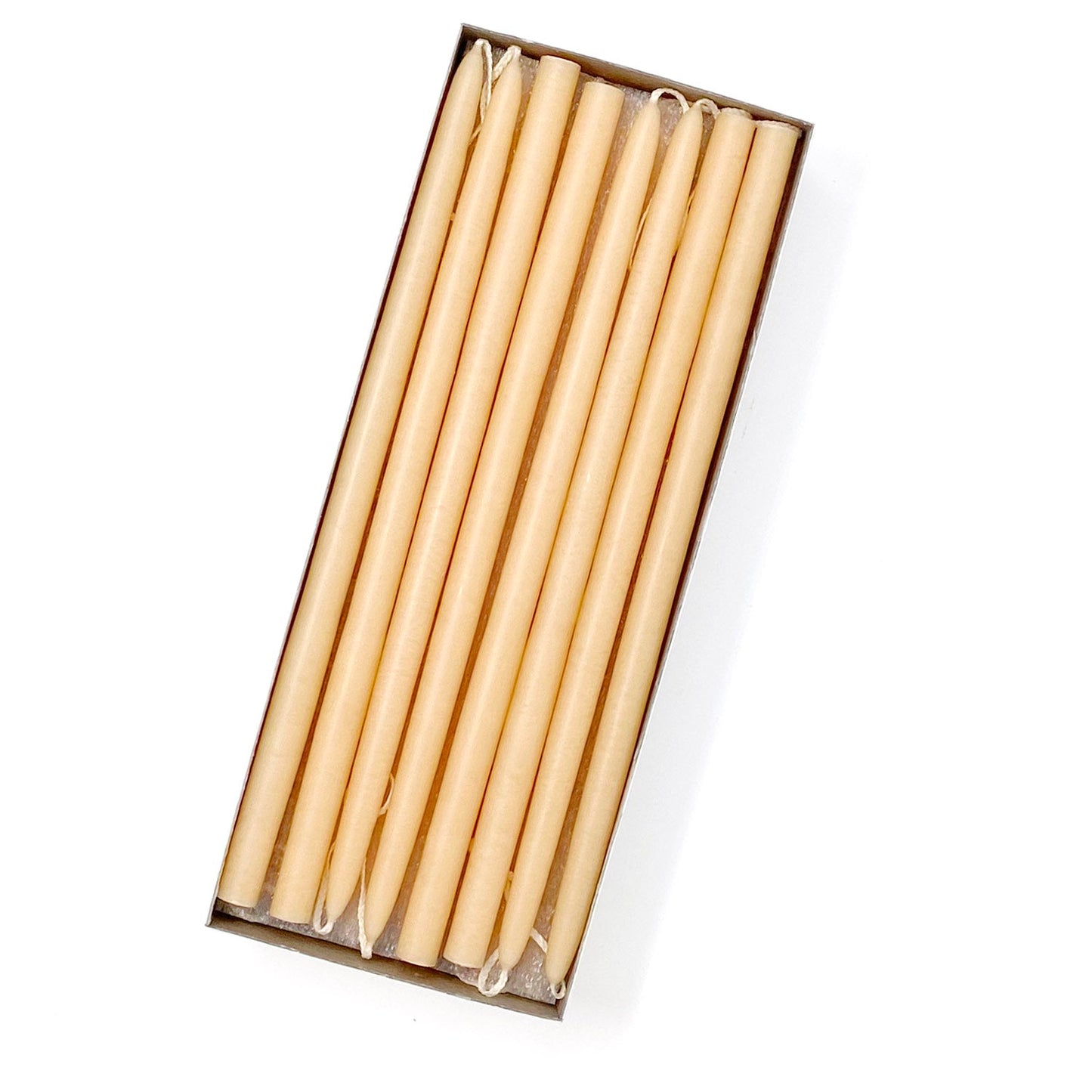 Mole Hollow Candles, 10" Tiny Unscented Taper Candle, Set of 24- Choose from 39 Colors!