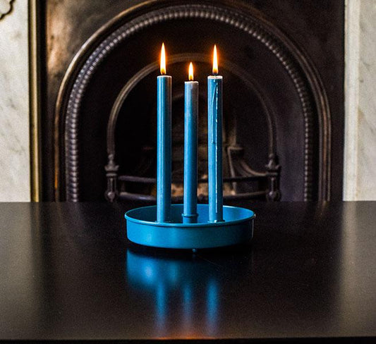 British Colour Standard Metal Candle Platter