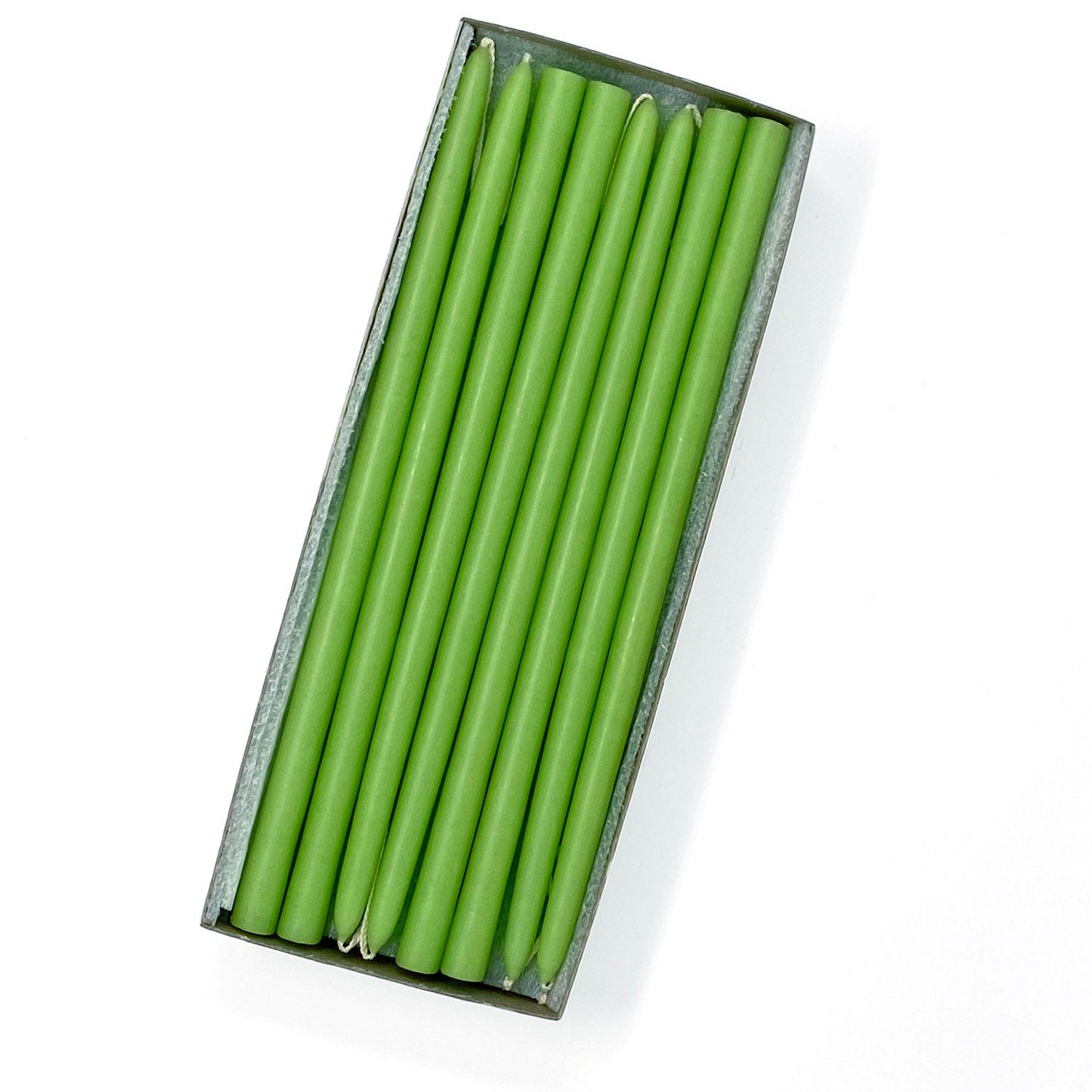Mole Hollow Candles, 10" Tiny Unscented Taper Candle, Set of 24- Choose from 39 Colors!