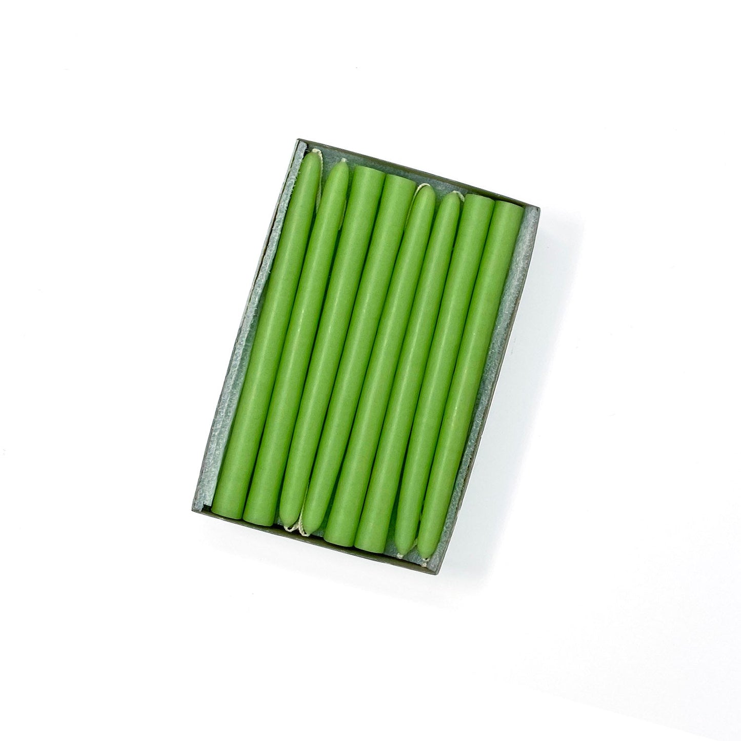 Mole Hollow Candles, 6" Tiny Unscented Taper Candle, Set of 24- Choose from 39 Colors!