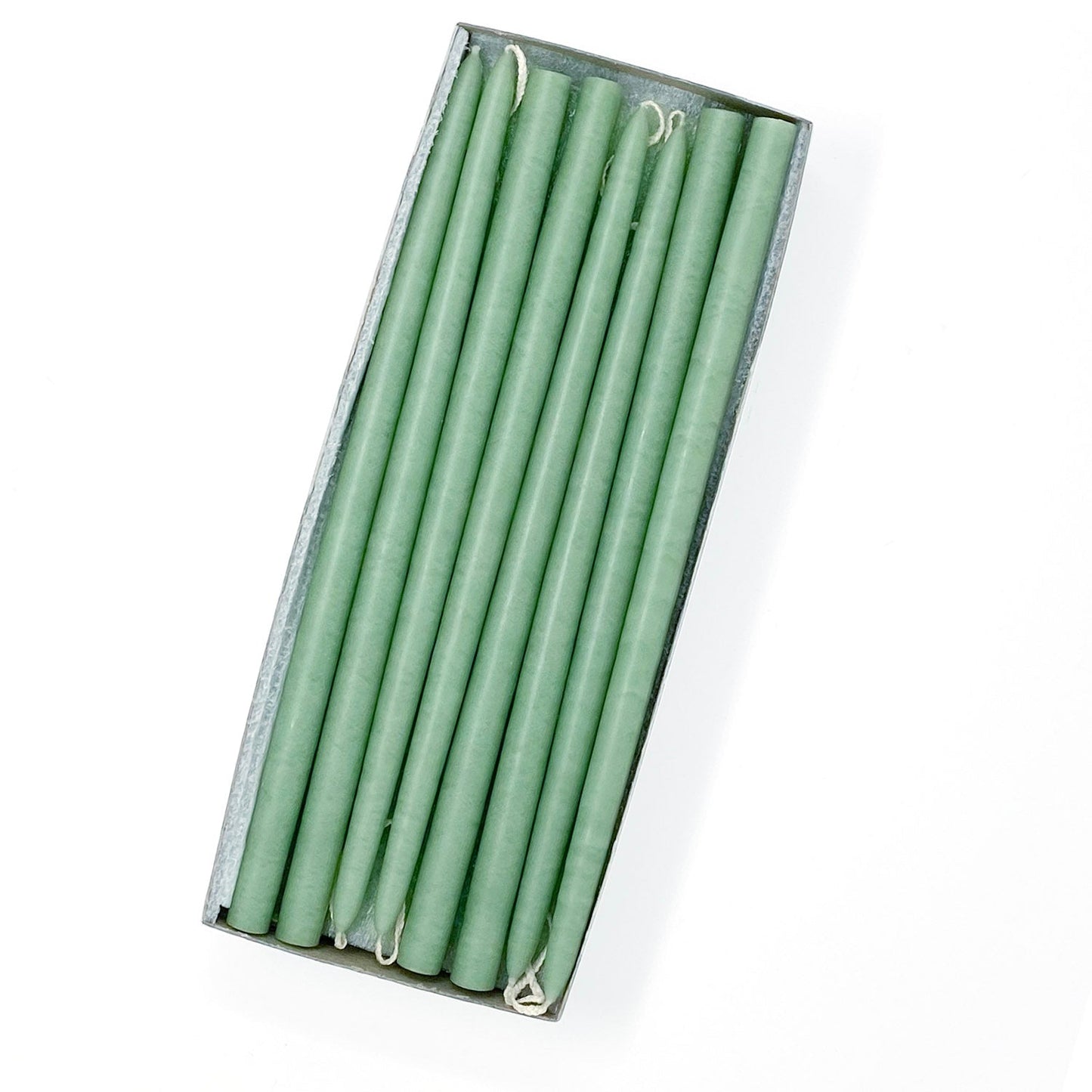 Mole Hollow Candles, 10" Tiny Unscented Taper Candle, Set of 24- Choose from 39 Colors!