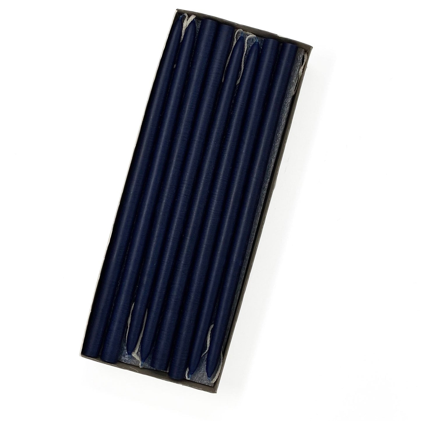 Mole Hollow Candles, 10" Tiny Unscented Taper Candle, Set of 24- Choose from 39 Colors!