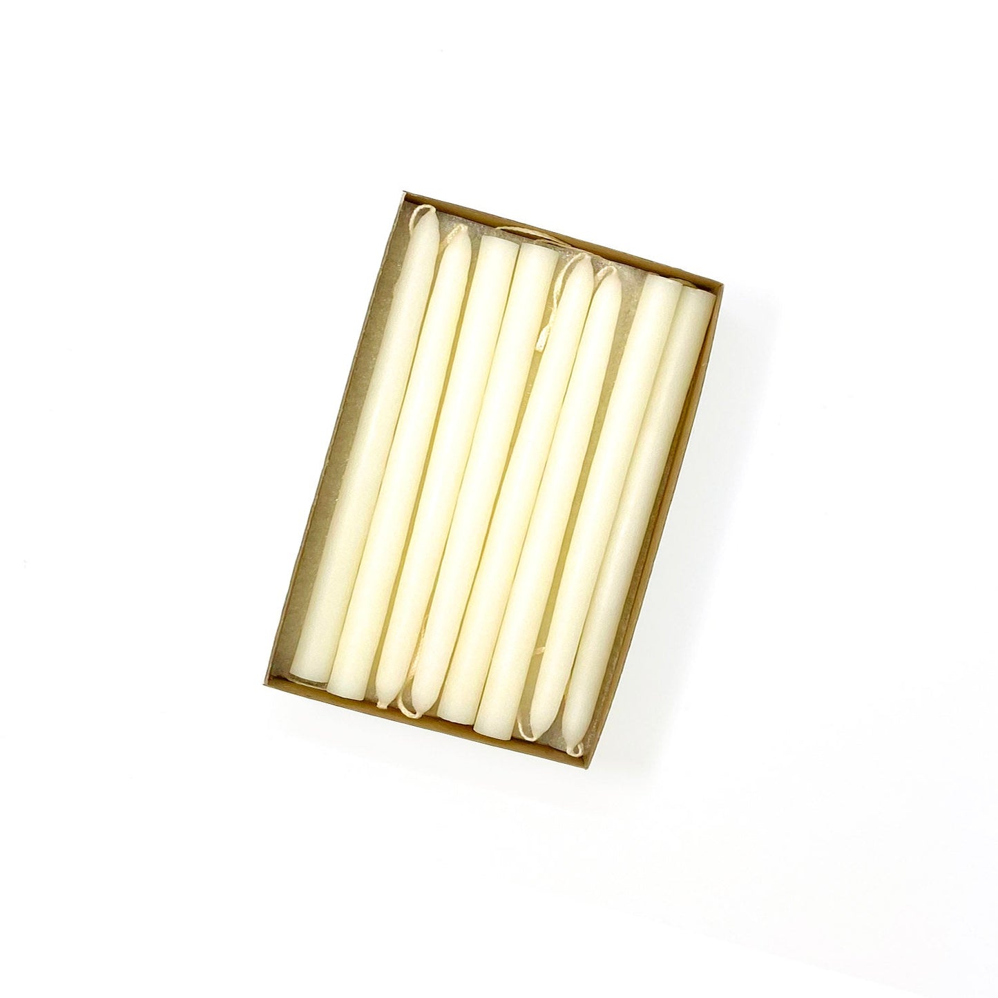 Mole Hollow Candles, 6" Tiny Unscented Taper Candle, Set of 24- Choose from 39 Colors!