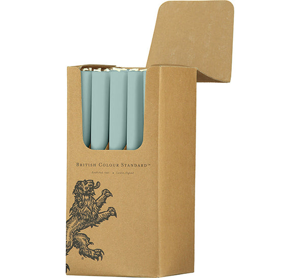 British Colour Standard Eco Dinner Candles, 25cm / 10'' H - 25 per pack