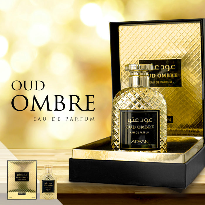 Adyan Oud Ombre Eau De Parfum Unisex Perfume, 100 ml