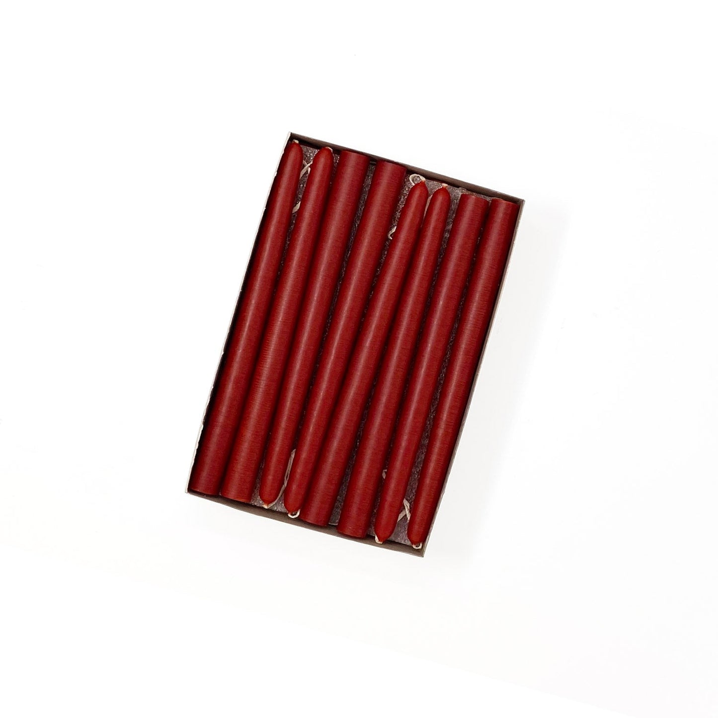 Mole Hollow Candles, 6" Tiny Unscented Taper Candle, Set of 24- Choose from 39 Colors!