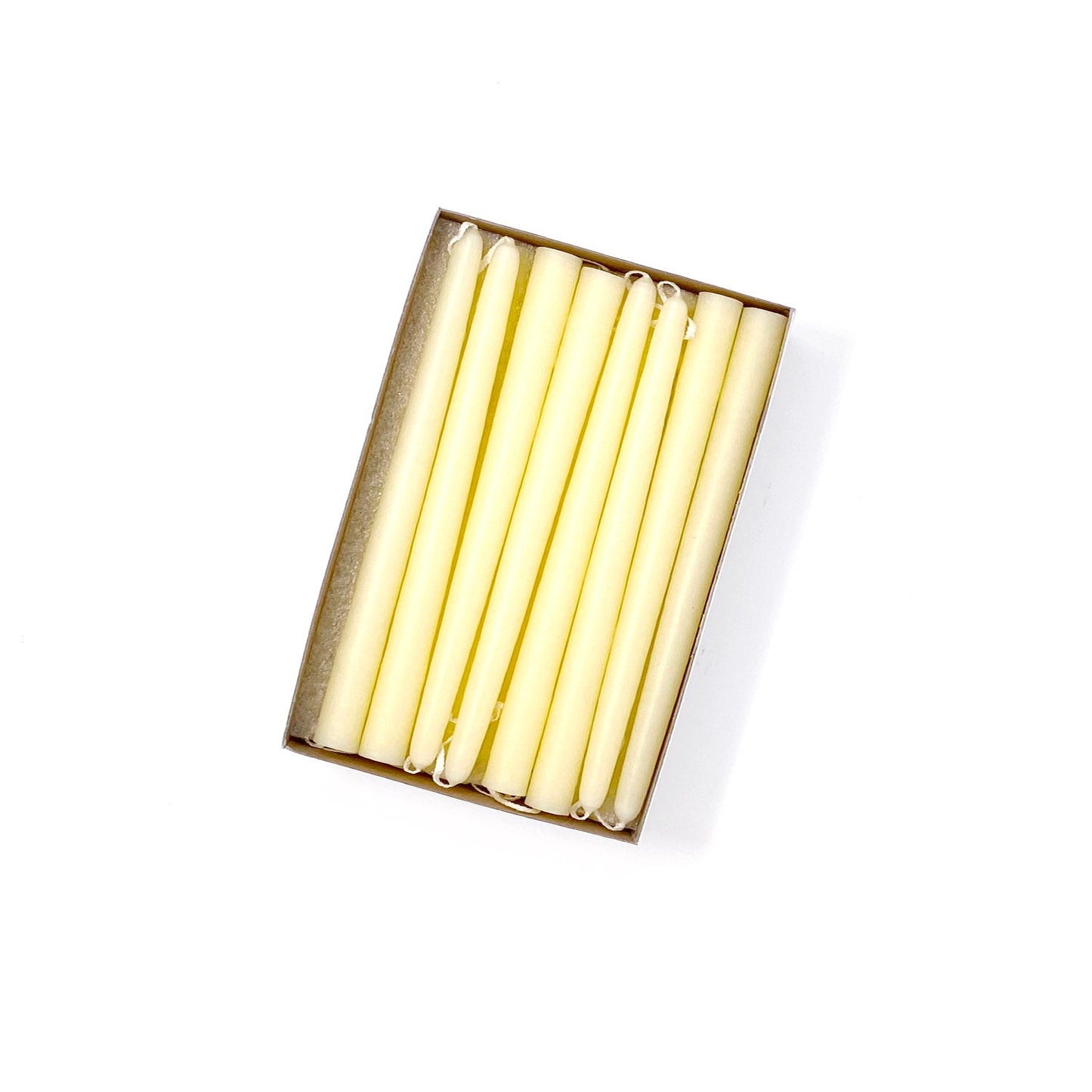 Mole Hollow Candles, 6" Tiny Unscented Taper Candle, Set of 24- Choose from 39 Colors!