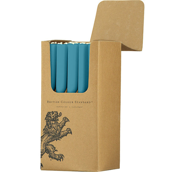 British Colour Standard Eco Dinner Candles, 25cm / 10'' H - 25 per pack
