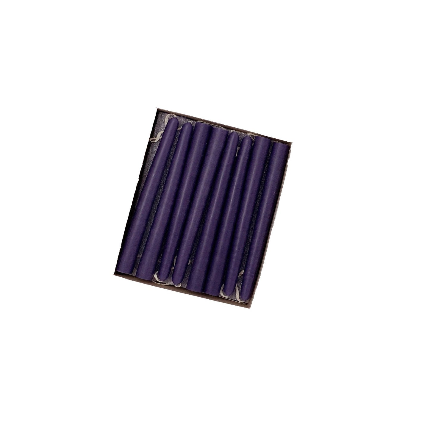 Mole Hollow Candles, 4.5" Tiny Unscented Taper Candle, Set of 24- Choose from 39 Colors!