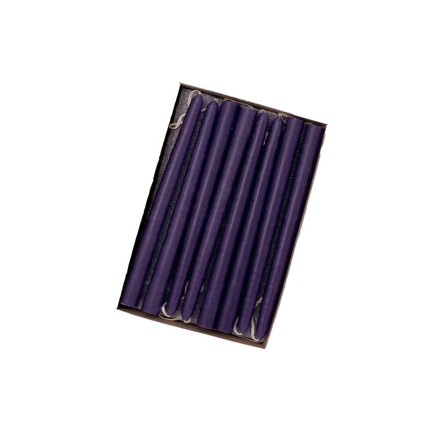 Mole Hollow Candles, 6" Tiny Unscented Taper Candle, Set of 24- Choose from 39 Colors!