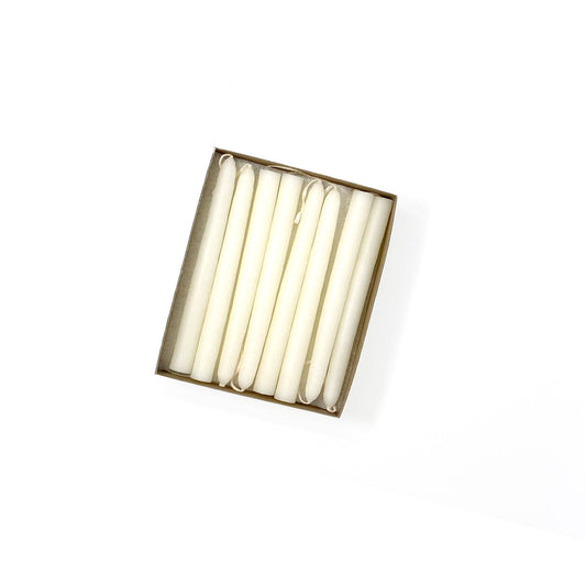 Mole Hollow Candles, 4.5" Tiny Unscented Taper Candle, Set of 24- Choose from 39 Colors!