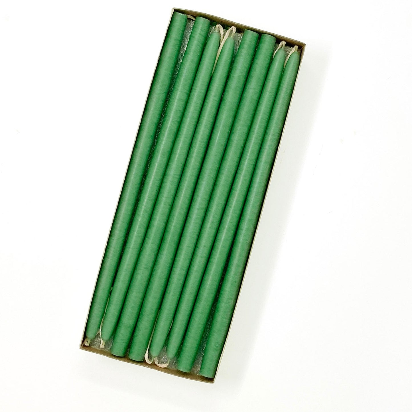 Mole Hollow Candles, 10" Tiny Unscented Taper Candle, Set of 24- Choose from 39 Colors!