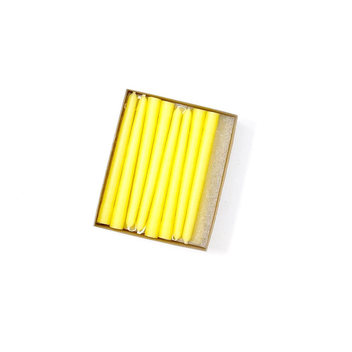 Mole Hollow Candles, 4.5" Tiny Unscented Taper Candle, Set of 24- Choose from 39 Colors!