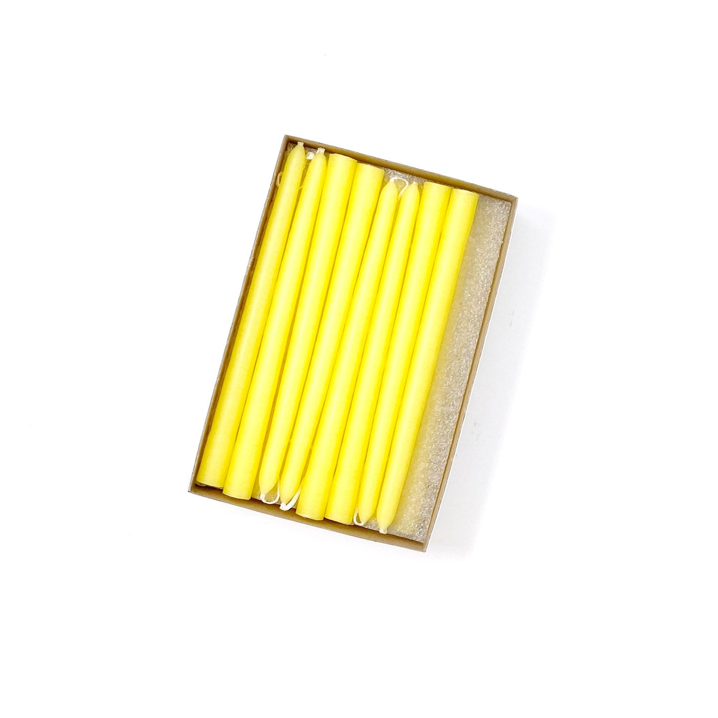 Mole Hollow Candles, 6" Tiny Unscented Taper Candle, Set of 24- Choose from 39 Colors!
