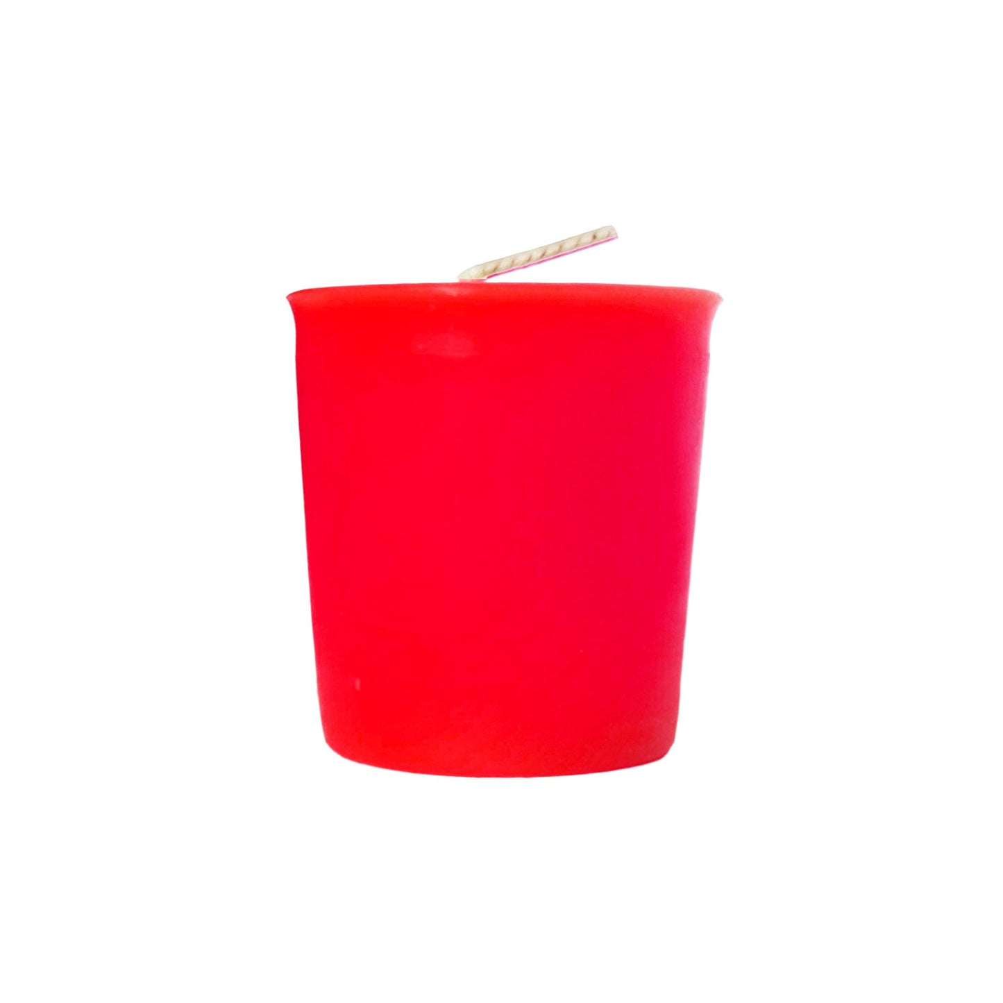 Mole Hollow Candles, Sweetheart Red Beeswax Scented Votive Candles, 18 Votives Box
