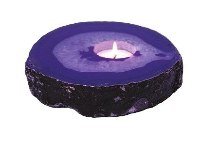 Thick Slab Tea Light Holder