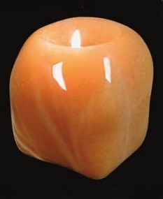 Hand Polished Freeform Terra Lights Votives/Tea Light Holder