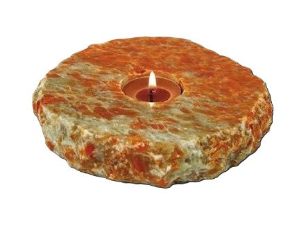 Thick Slab Tea Light Holder
